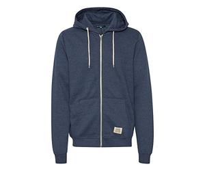 Blend BHNOAH - Felpa da uomo con cappuccio e chiusura lampo, Ensign Blue (74260), 3XL