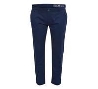 Blend BHTromp - Pantaloni chino da uomo Big & Tall, taglie fino a 6XL, con tasche laterali in misto cotone, vestibilità regolare, Dress Blues (194024)., 50W x 32L