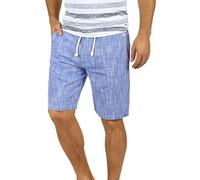 BLEND Bones Pantaloncini di Lino Shorts Bermuda da UomoIn Cotone 100% Regular- Fit