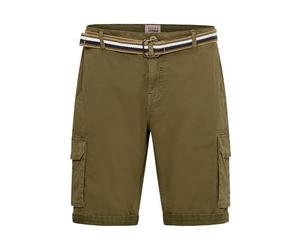 Blend Brian - Bermuda cargo da uomo con cintura, vestibilità regolare, Martini Olive (77238), S