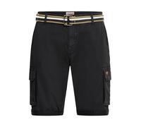 BLEND Brian Pantaloncini Cargo Bermuda Shorts Pantaloni Corti da Uomo con Cintura Regular- Fit, Taglia:M, Colore:Black (70155)