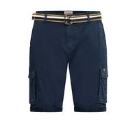 BLEND Brian Pantaloncini Cargo Bermuda Shorts Pantaloni Corti da Uomo con Cintura Regular- Fit, Taglia:XL, Colore:Navy (70230)
