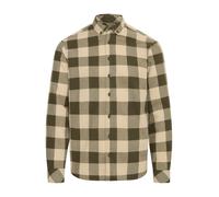 BLEND Camicia 'BHBUSTER' crema / verde scuro Uomo - Abbigliamento - Taglie comode - Camicie da uomo BLEND M
