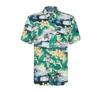 BLEND Camicia blu / giallo / verde / bianco Uomo BLEND M blu / giallo / verde / bianco