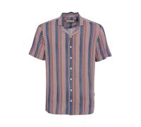 BLEND Camicia blu / rosso ruggine Uomo BLEND M