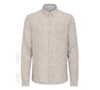 BLEND Camicia 'Bobby' marrone / bianco Uomo BLEND XXL