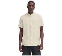 Blend camicia in lino camicia collo coreana color crema art. Bobby 20717863