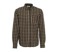 BLEND Camicia marrone chiaro / nero Uomo BLEND XXL