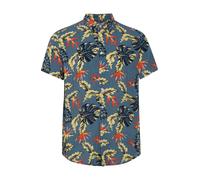 BLEND Camicia navy / giallo / arancione / bianco Uomo BLEND L navy / giallo / arancione / bianco