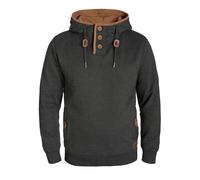 BLEND Felpa 'Alexo' marrone / grigio scuro Uomo BLEND XXL marrone / grigio scuro