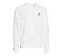 BLEND Felpa 'Brody' marrone / bianco Uomo BLEND XXL marrone / bianco