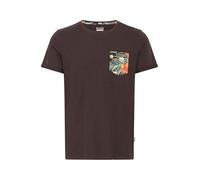 BLEND Florens Magliette T-Shirt A Maniche Corte con Stampa da Uomo con Girocollo Taschino, Taglia:M, Colore:Phantom Grey (70010)