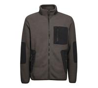 BLEND Giacca di pile 'Bhlauke' grigio scuro / nero Uomo BLEND L