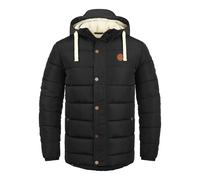 BLEND Frederic Giacca Invernale Giaccone All'Esterna con Fodera D'Orsacchiotto da Uomo con Cappuccio, Taglia:M, Colore:Black (70155)