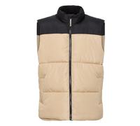 BLEND Gilet 'BHElwin' beige / nero Uomo BLEND XXXL beige / nero