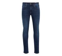 Blend 20708715 Jeans da Uomo Denim Pant Multiflex con Elastico a 5 Tasche Jet Fit Flim Fit, Denim Dark Blue (76207), 31 W/32 L