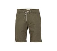BLEND Lenno Pantaloncini di Lino Shorts Bermuda da Uomo, Taglia:L, Colore:Dusty Olive (180515)
