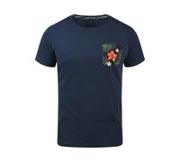 BLEND Maglietta 'Florens' navy / colori misti Uomo BLEND XXXL