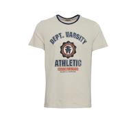 BLEND Maglietta 'Orion' beige / navy / arancione / rosso Uomo BLEND M beige / navy / arancione / rosso