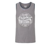 BLEND Maglietta 'WALEX' grigio / bianco Uomo - Abbigliamento - Taglie comode - Maglie e T-shirt BLEND S