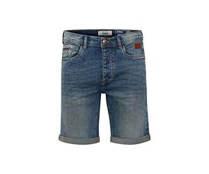 BLEND Martels - Pantaloncini Jeans da Uomo, Taglia:S, Colore:Denim middleblue (76201)