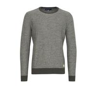 BLEND Nathan Maglione Pullover Maglieria da Uomo con Girocollo in Cotone 100%, Taglia:L, Colore:Ebony Grey (75111)