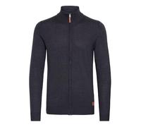 BLEND Norman Cardigan Maglione Maglia con Bottoni da Uomo con Collo Alto Stampa, Taglia:3XL, Colore:Navy (70230)