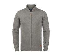 BLEND Norman Cardigan Maglione Maglia con Bottoni da Uomo con Collo Alto Stampa, Taglia:XXL, Colore:Zink Mix (70815)