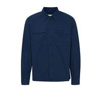 Blend Overshirt Camicia, 194024/Dress Blues, L HYD Uomo