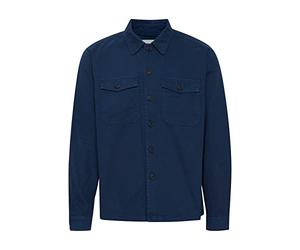 Blend Overshirt Camicia, 194024/Dress Blues, L HYD Uomo
