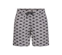 BLEND Pantaloncini da bagno ' BHRadcliff Retro ' nero Uomo BLEND XXXL