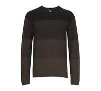 BLEND Pullover 'Benno' marrone sfumato / nero Uomo BLEND XL marrone sfumato / nero