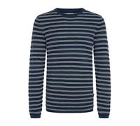 BLEND Pullover 'BHAjlan' beige / navy Uomo BLEND XL beige / navy