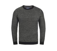 BLEND Pullover 'Calisto' grigio sfumato / nero Uomo BLEND XXL