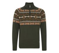 BLEND Pullover 'Nilo' verde / colori misti Uomo BLEND XXXL verde / colori misti