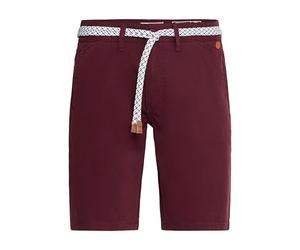 BLEND Ragna Pantaloncini Chino Shorts Panno Corti da Uomo con Cintura in Cotone 100% Regular- Fit, Taglia:L, Colore:Wine Red (73812)
