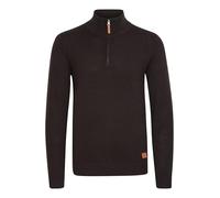 BLEND Robin Maglione Pullover Troyer da Uomo con Collo Alto Stampa, Taglia:M, Colore:Black (70155)