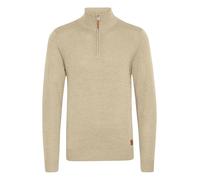 BLEND Robin Maglione Pullover Troyer da Uomo con Collo Alto Stampa, Taglia:M, Colore:Sand Mix (70810)