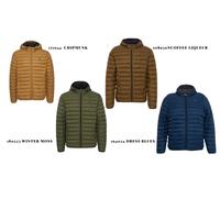 BLEND Giacca di mezza stagione 'Romsey' pueblo / nero / bianco Uomo BLEND XL