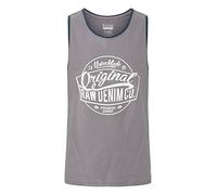 BLEND Walex T-Shirt Canotta con Stampa da Uomo con Girocollo Taschino in Cotone 100%
