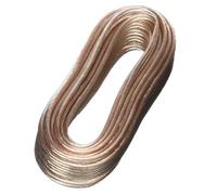 Blendend Cavo altoparlante trasparente da 10 m in rosso vibrante. Perfetto per connessioni audio, offre una qualità del suono chiara e un design che si integra in qualsiasi spazio.