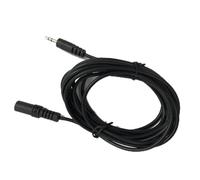 Blendend Cavo audio da 3,5 maschio a 3,5 femmina, 1,5 m, nero