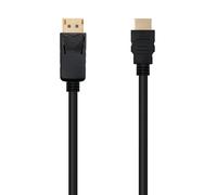 Blendend Cavo convertitore da DP a HDMI, 1,5 m, DP/M a HDMI/M, nero, ideale per collegare dispositivi con diverse interfacce video.
