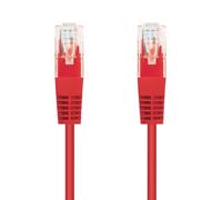 Blendend Cavo di rete Cat.6 UTP, calibro AWG24, rosso, lunghezza 2,0 metri. Ideale per connessioni di rete efficienti e stabili.