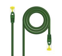 Blendend Cavo di rete Cat.6A S/FTP AWG26 LSZH, 3,0 m, colore: verde, ideale per connessione ad alta velocità e trasmissione dati su rete.