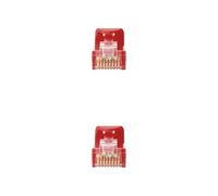 Blendend Cavo di rete UTP Cat.6A LSZH AWG24 rosso 1,0 m, ideale per connessioni ad alta velocità e trasmissione dati in ambienti impegnativi.