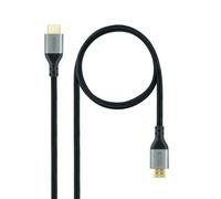 Blendend Cavo HDMI 2.1 Ultra High Speed certificato da maschio a maschio, colore nero, lunghezza 1 metro. Ideale per connessioni ad alta definizione e compatibilità con formati di ultima generazione.