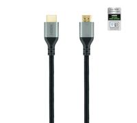 Blendend Cavo HDMI 2.1 Ultra HS certificato, 3 m, M-M, ideale per lo streaming video 4K, 8K e audio di alta qualità su dispositivi multimediali.