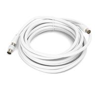 Blendend Cavo TV RG6U da 5 m, connettori maschio a maschio, ideale per trasmissione di segnali TV via cavo e collegamento a dispositivi.