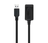 Blendend Cavo USB 3.0 con amplificatore, connessione tipo A maschio a femmina A, lunghezza 5 metri, ideale per estendere la connessione senza perdere la qualità del segnale.